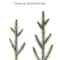 7.5ft. Pre-Lit Dorchester Fir Artificial Christmas Tree, Dual Color LED Lights
